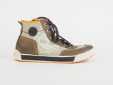 Timberland Ek Crash Blaster 80924 Beige Leather Lace Up Chukka Boots